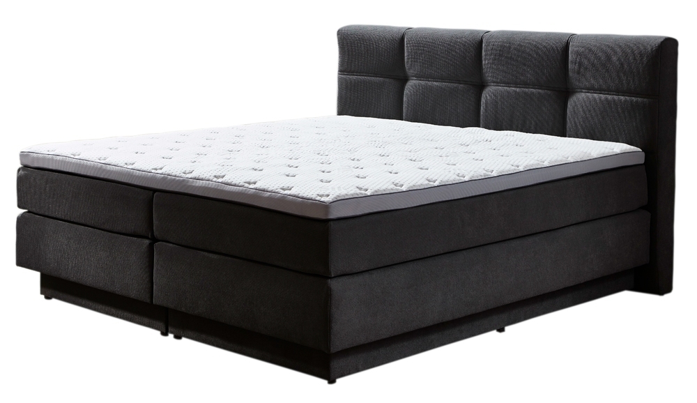 Sun garden Kontinentální postel BOXSPRING PORTAGE BX2110 180x200 cm - tmavě šedá