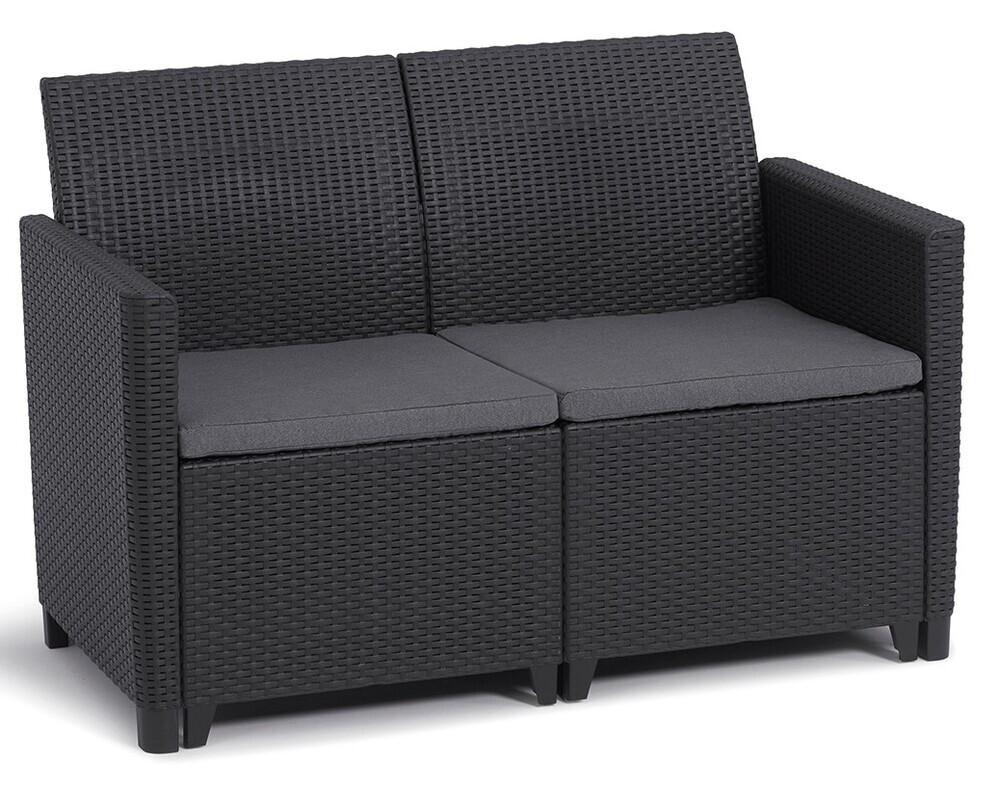 Keter MARIE 2 SEATERS SOFA  - grafit