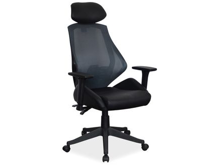 Kancelářská židle Q-406 černá