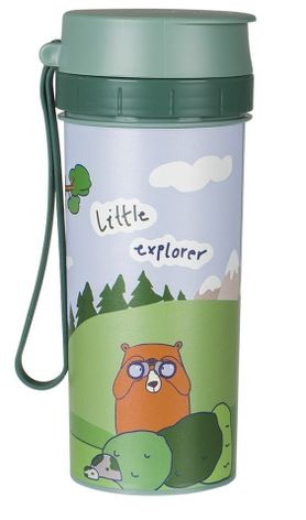 Detská láhev 0,4 l KIDS  EXPLORER - zelená