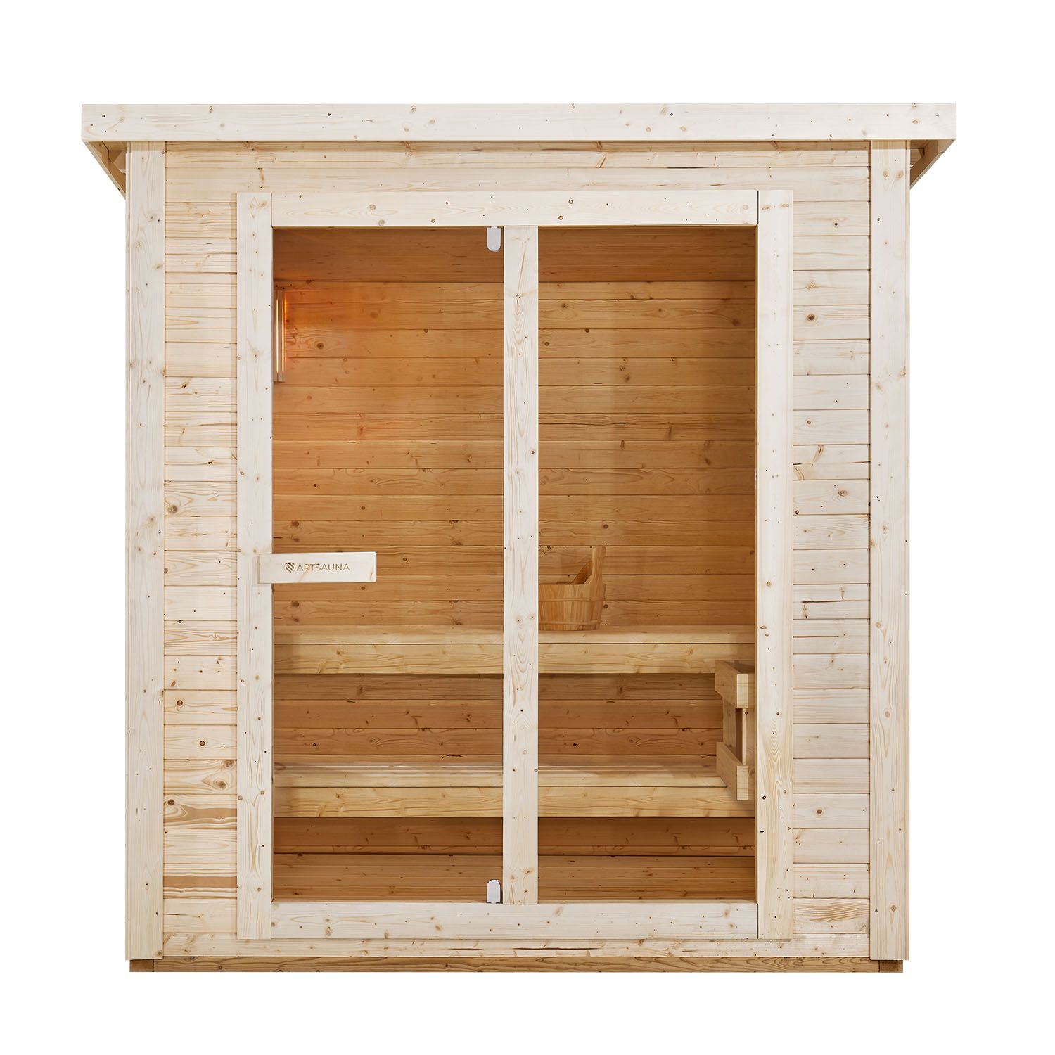 Juskys Venkovní sauna Varberg 200 x 160 cm