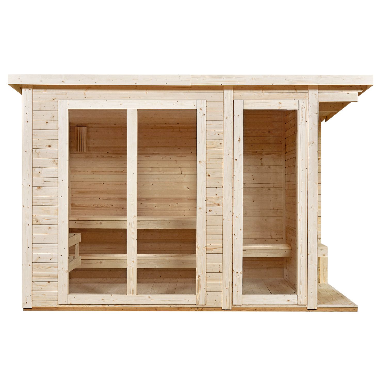 Juskys Venkovní sauna Varberg 320 x 180 cm